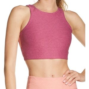 Outdoor Voices Venus Crop Top in Merlot/Mellow/Nectarine
